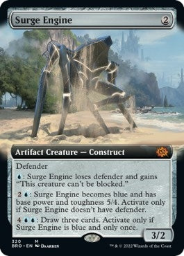 Image for Surge Engine (Extended Art) (320) (The Brothers' War) - Magic: The Gathering