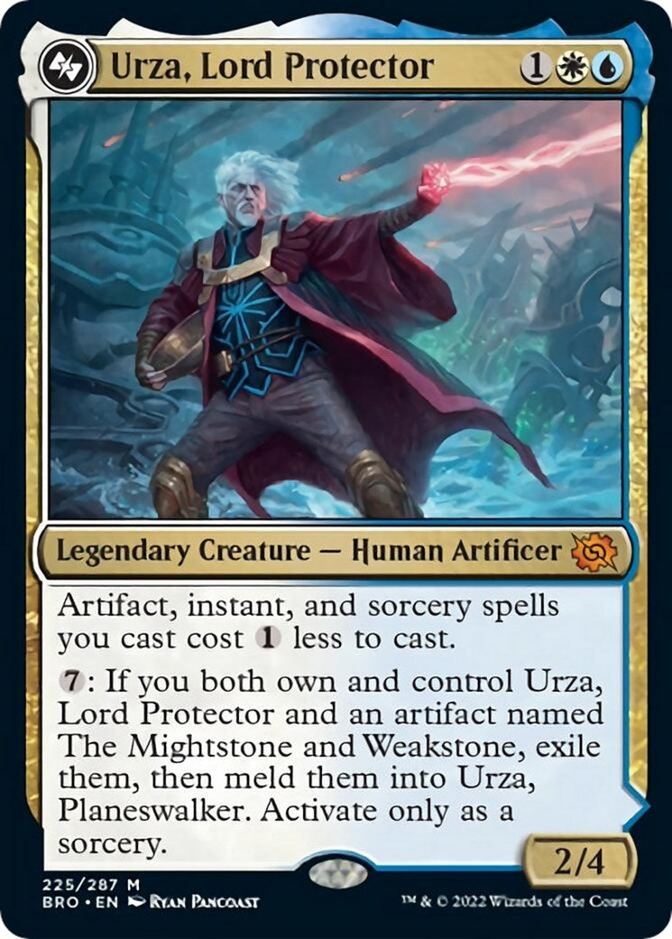 Image for Urza, Lord Protector (225) (The Brothers' War) - Magic: The Gathering