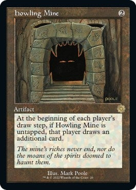 Image for Howling Mine (20) (The Brothers' War: Retro Frame Artifacts) - Magic: The Gathering