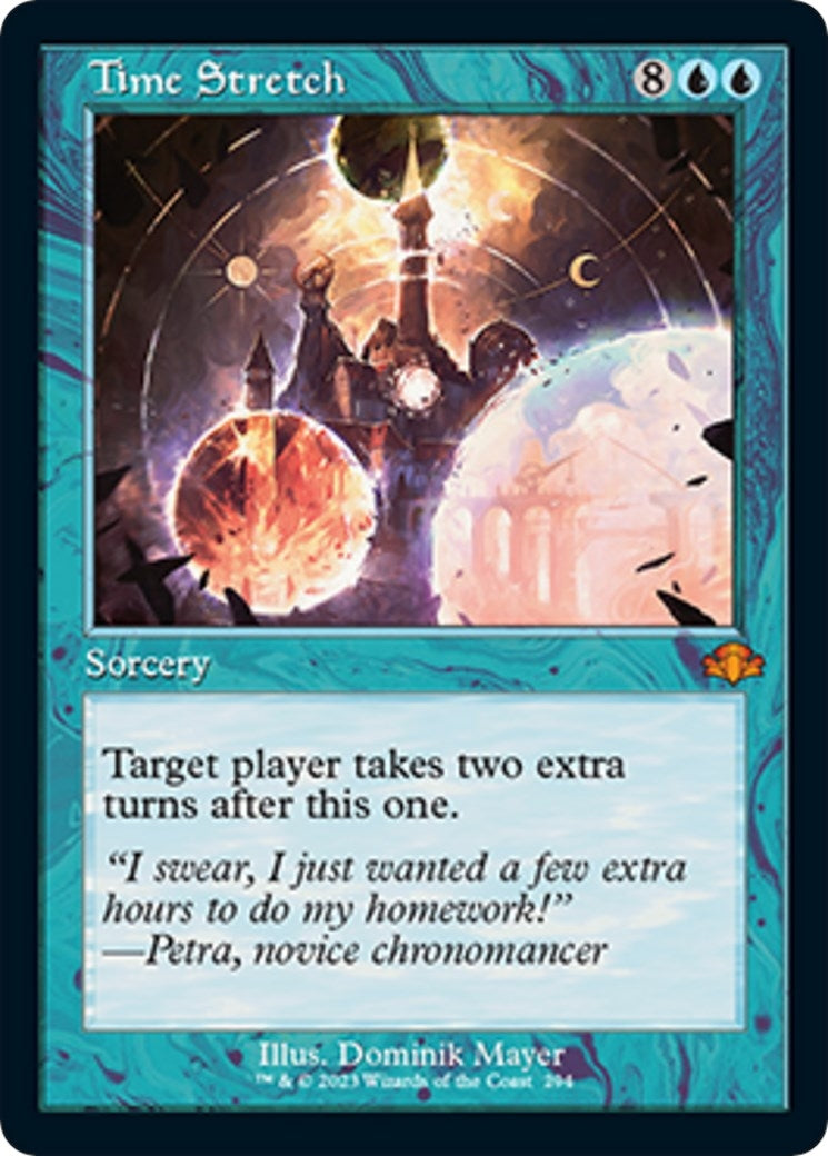 Image for Time Stretch (Retro Frame) (294) (Dominaria Remastered) - Magic: The Gathering