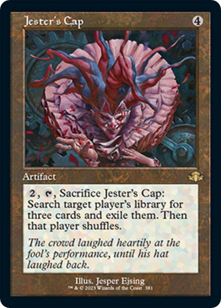 Image for Jester's Cap (Retro Frame) (381) (Dominaria Remastered) - Magic: The Gathering