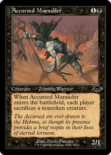 Accursed Marauder (Retro Frame) (405) (MH3)