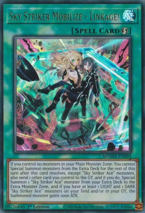 Sky Striker Mobilize - Linkage! (MAMA-EN003) (Magnificent Mavens)