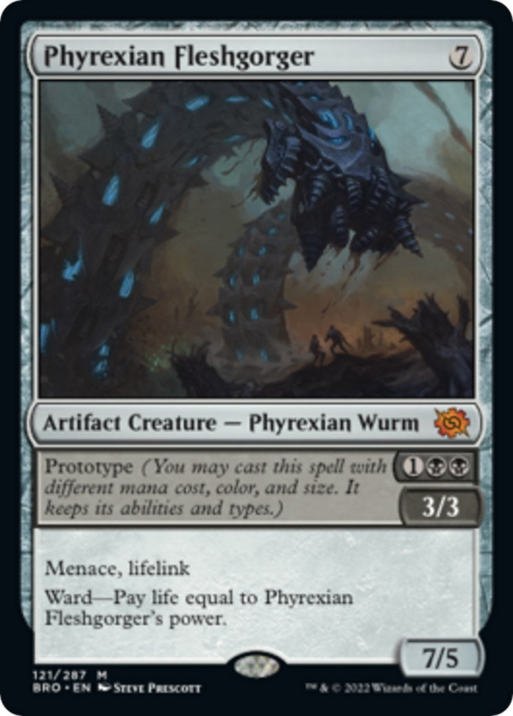 Phyrexian Fleshgorger (121) (The Brothers' War)