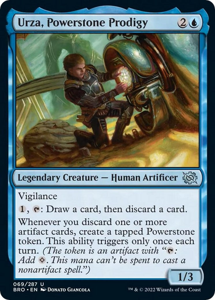 Urza, Powerstone Prodigy (69) (The Brothers' War)