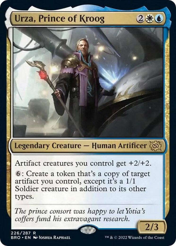 Urza, Prince of Kroog (226) (The Brothers' War)
