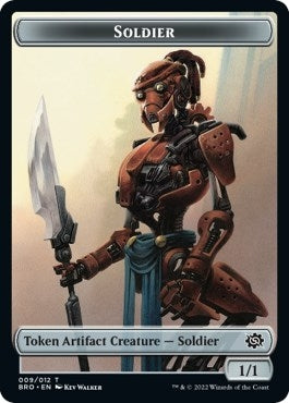 Image for Soldier Token (009) (9) (The Brothers' War) - Magic: The Gathering
