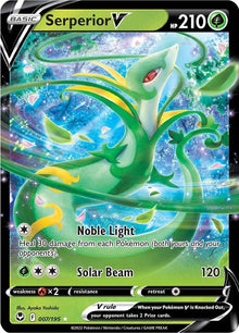 Serperior V (007/195) (SWSH12: Silver Tempest)