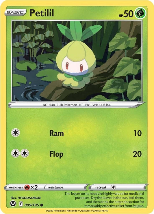 Petilil (009/195) (SWSH12: Silver Tempest)