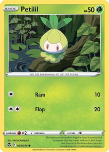 Petilil 009/195  SWSH12 Silver Tempest - Common