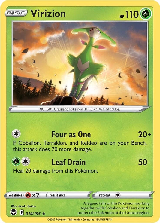 Virizion (014/195) (SWSH12: Silver Tempest)