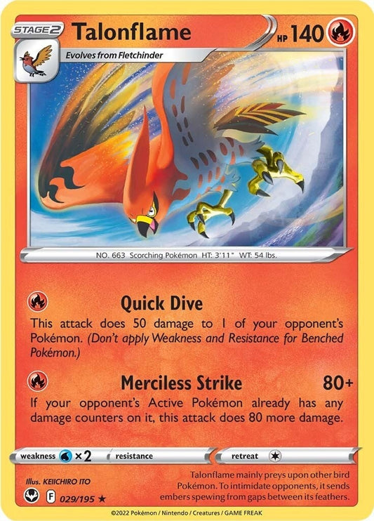 Talonflame (029/195) (SWSH12: Silver Tempest)