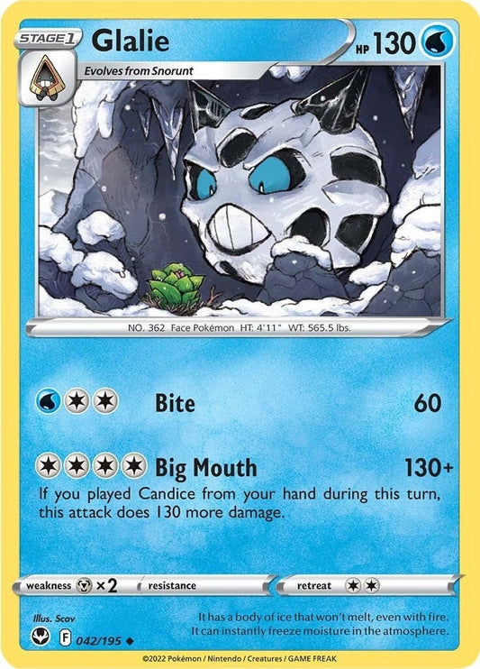 Glalie (042/195) (SWSH12: Silver Tempest)
