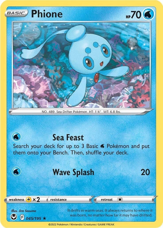 Phione (045/195) (SWSH12: Silver Tempest)