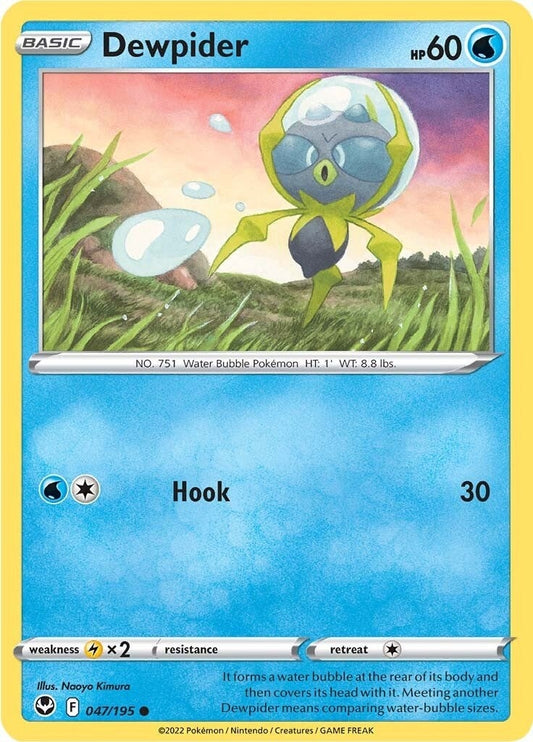 Dewpider (047/195) (SWSH12: Silver Tempest)
