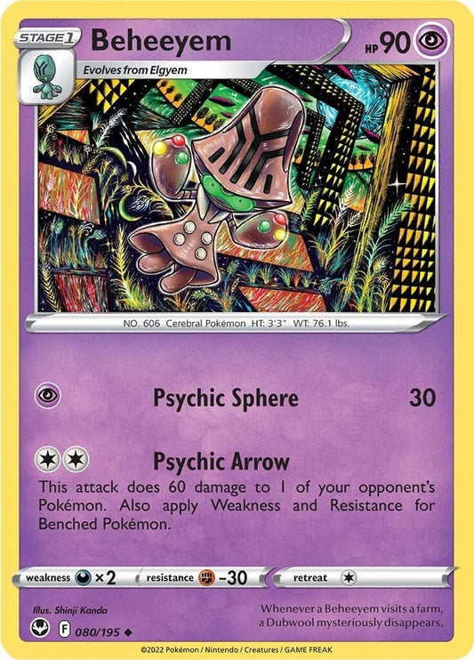 Beheeyem (080/195) (SWSH12: Silver Tempest)