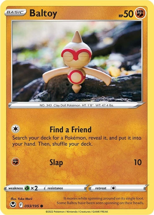 Baltoy (093/195) (SWSH12: Silver Tempest)