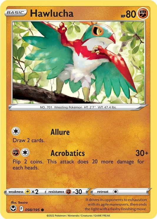 Hawlucha (098/195) (SWSH12: Silver Tempest)