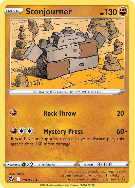 Stonjourner (101/195) (SWSH12: Silver Tempest)