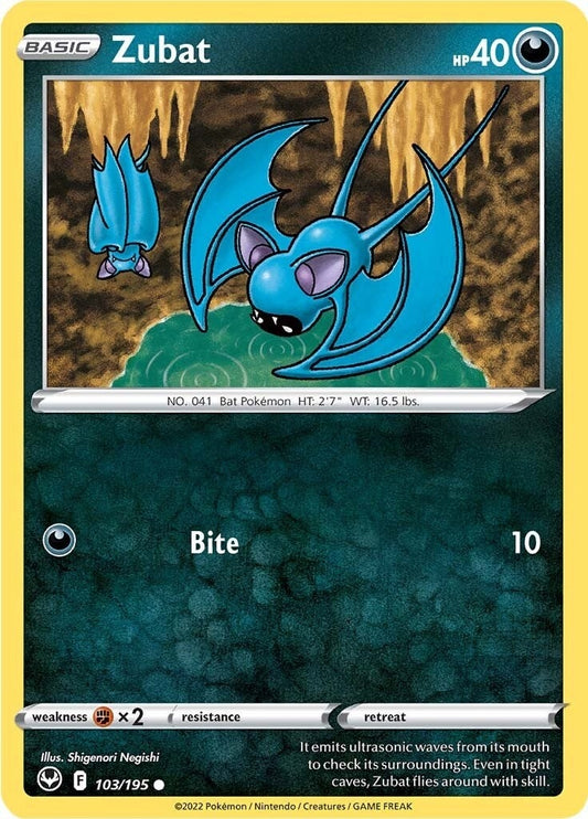Zubat (103/195) (SWSH12: Silver Tempest)