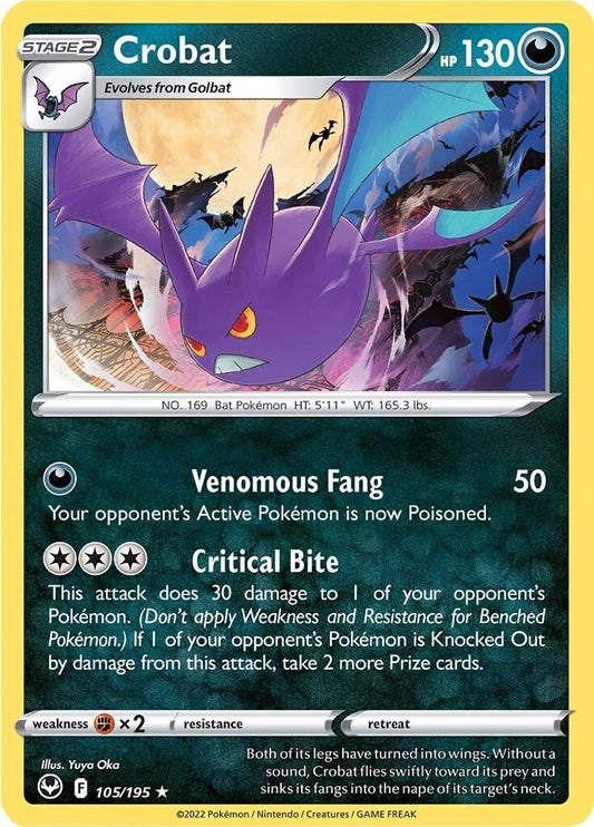 Image for Crobat (105/195) (SWSH12: Silver Tempest) - Pokemon