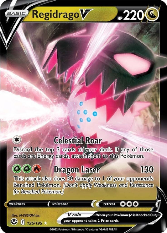 Regidrago V (135/195) (SWSH12: Silver Tempest)