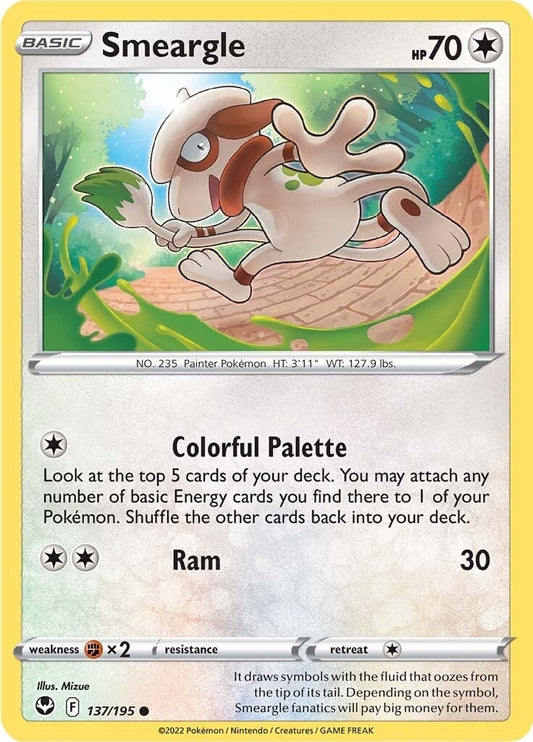 Smeargle (137/195) (SWSH12: Silver Tempest)