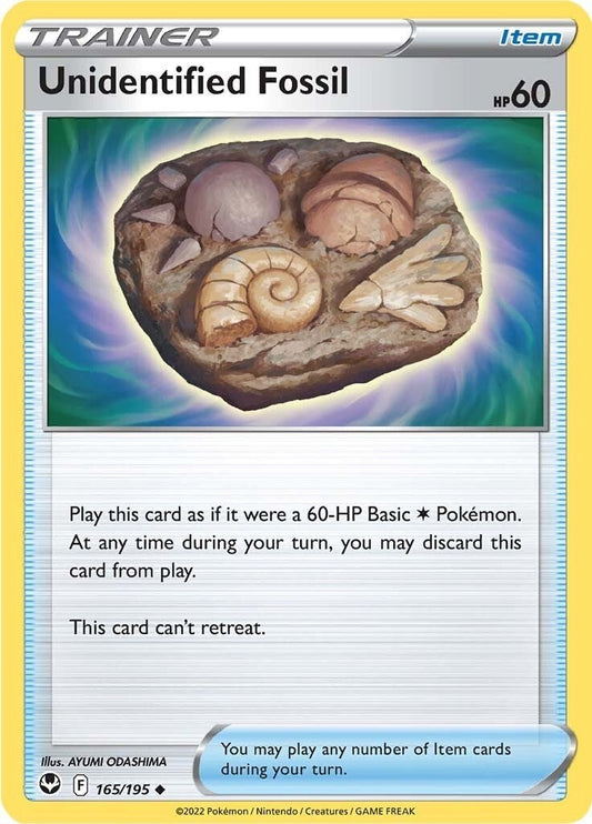 Unidentified Fossil (165/195) (SWSH12: Silver Tempest)