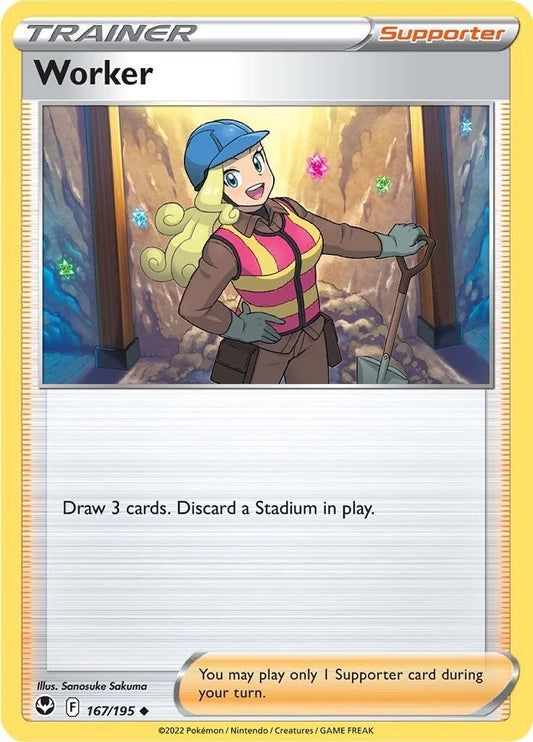 Worker (167/195) (SWSH12: Silver Tempest)