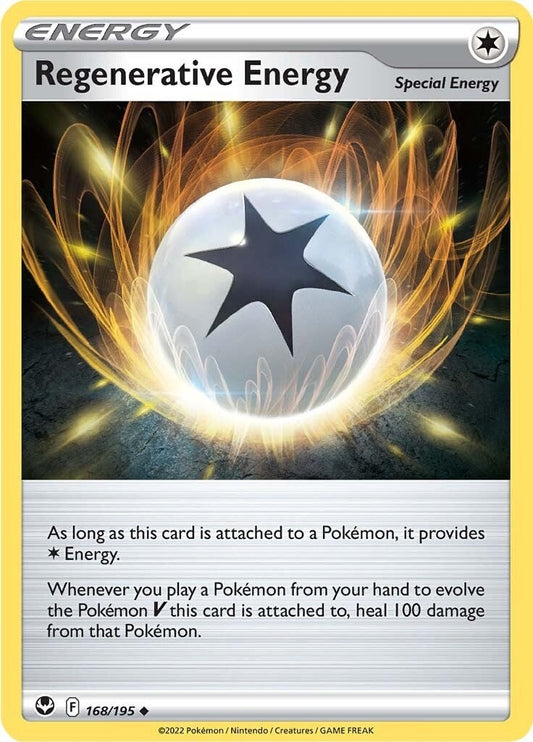 Regenerative Energy (168/195) (SWSH12: Silver Tempest)