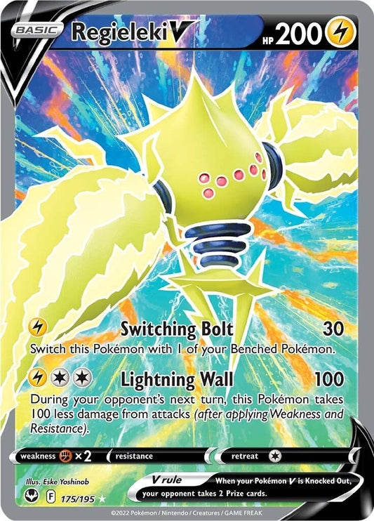 Regieleki V (Full Art) (175/195) (SWSH12: Silver Tempest)