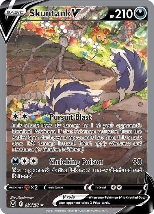 Skuntank V (Alternate Full Art) (181/195) (SWSH12: Silver Tempest)