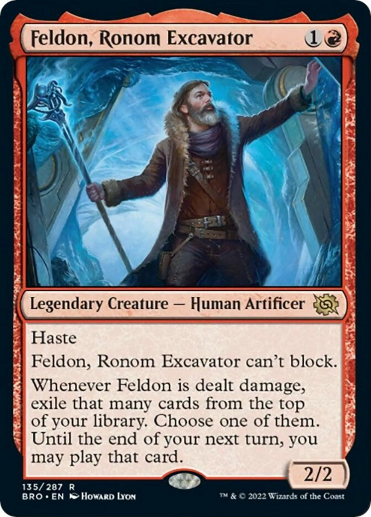 Image for Feldon, Ronom Excavator (135) (The Brothers' War) - Magic: The Gathering