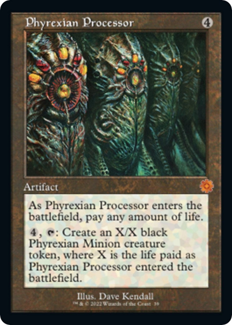Image for Phyrexian Processor (39) (The Brothers' War: Retro Frame Artifacts) - Magic: The Gathering