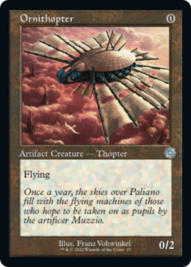 Image for Ornithopter (37) (The Brothers' War: Retro Frame Artifacts) - Magic: The Gathering