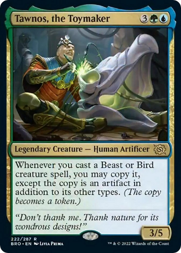 Image for Tawnos, the Toymaker (222) (The Brothers' War) - Magic: The Gathering