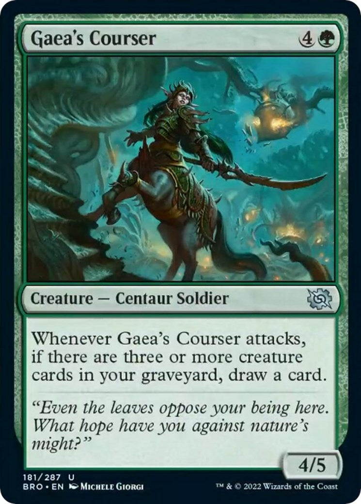 Gaea's Courser (181) (The Brothers' War)