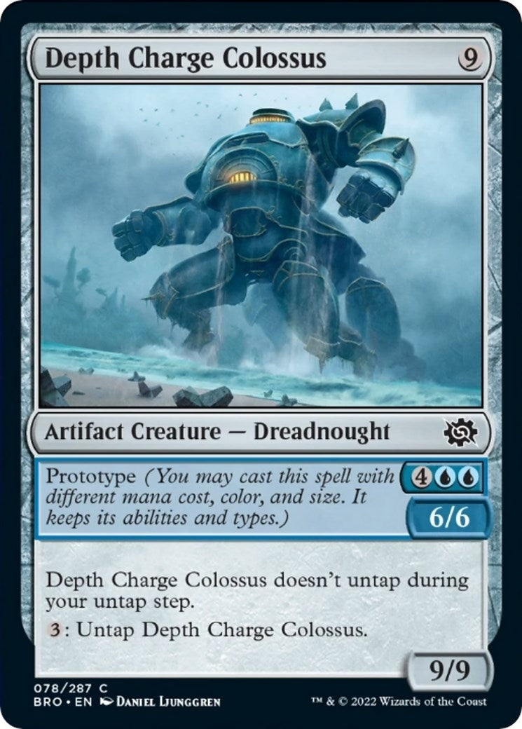 Image for Depth Charge Colossus (78) (The Brothers' War) - Magic: The Gathering