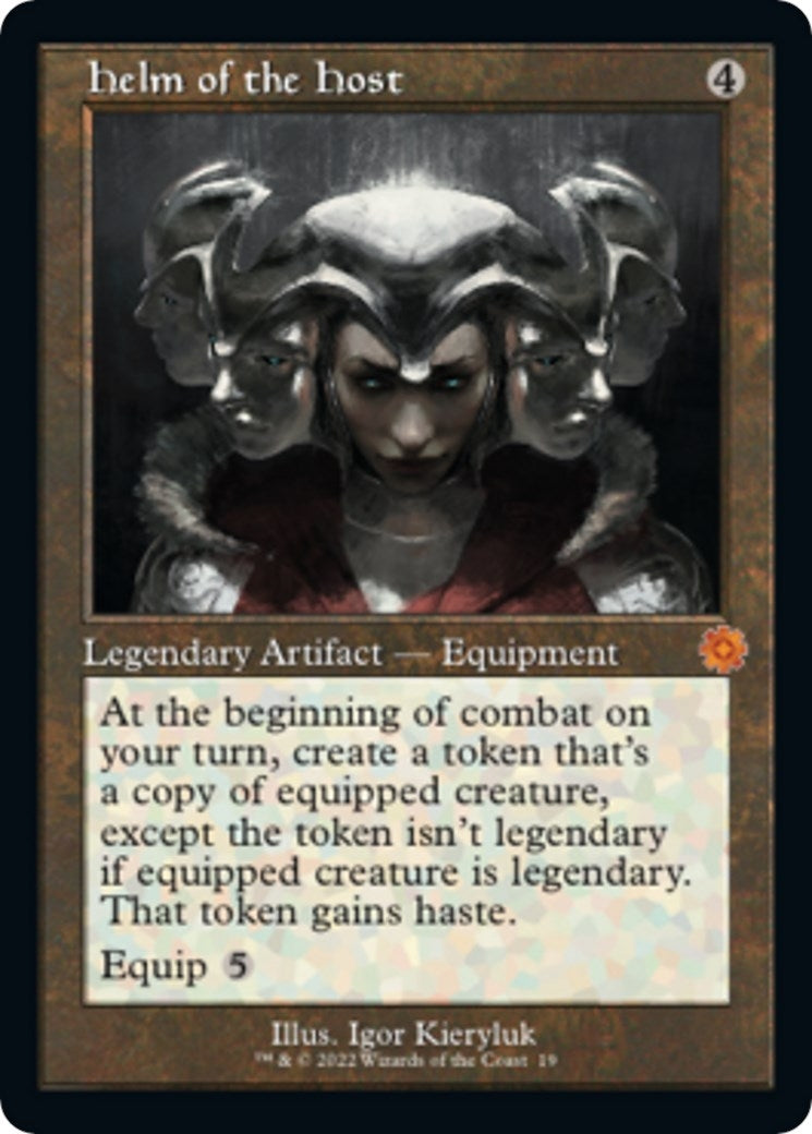 Image for Helm of the Host (19) (The Brothers' War: Retro Frame Artifacts) - Magic: The Gathering