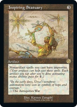 Image for Inspiring Statuary (Schematic) (85) (The Brothers' War: Retro Frame Artifacts) - Magic: The Gathering