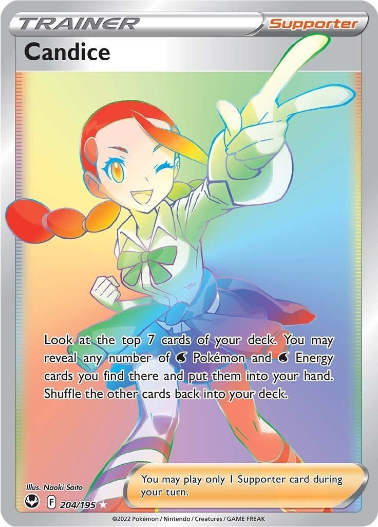 Image for Candice (Secret) (204/195) (SWSH12: Silver Tempest) - Pokemon