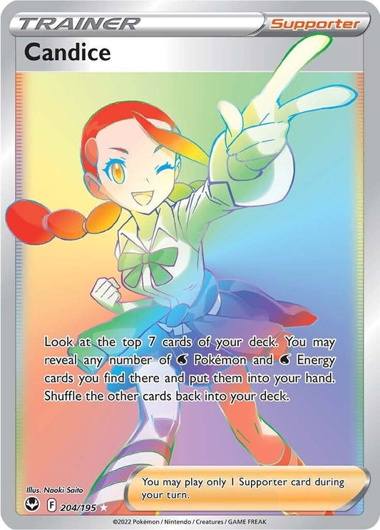 Image for Candice (Secret) (204/195) (SWSH12: Silver Tempest) - Pokemon