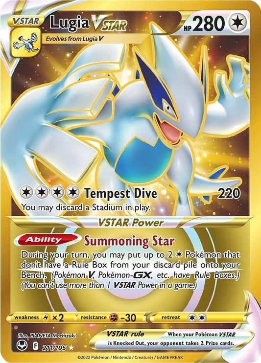 Lugia VSTAR (Secret) (211) (211/195) (SWSH12: Silver Tempest)