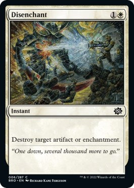 Image for Disenchant (6) (The Brothers' War) - Magic: The Gathering