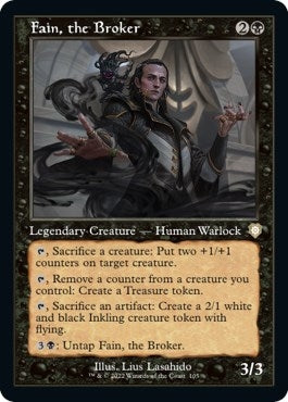 Image for Fain, the Broker (Retro Frame) (105) (The Brothers' War) - Magic: The Gathering