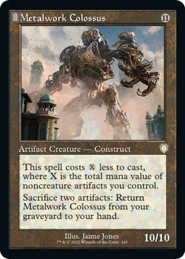 Image for Metalwork Colossus (Retro Frame) (147) (The Brothers' War) - Magic: The Gathering