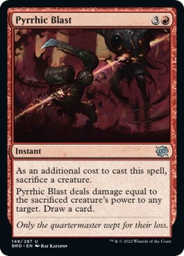 Image for Pyrrhic Blast (148) (The Brothers' War) - Magic: The Gathering