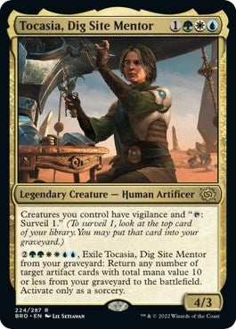 Tocasia, Dig Site Mentor (224) (The Brothers' War)