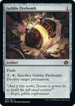 Goblin Firebomb (235) (The Brothers' War)