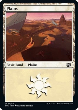 Image for Plains (268) (268) (The Brothers' War) - Magic: The Gathering
